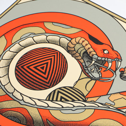 SS - NE - 2016 ( SILKSCREEN ) (OLIVE-RED)