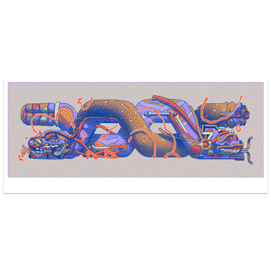 SS - JAP-IZT ( SILKSCREEN ) (PURPLE-RED)