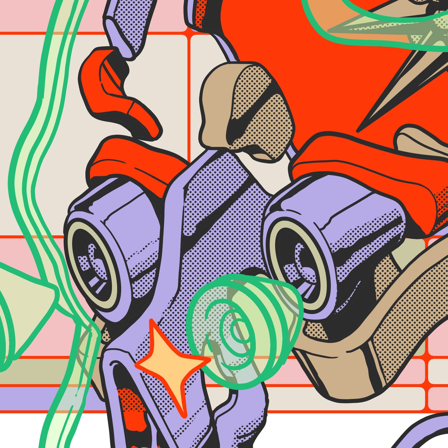 Not Around - Silkscreen